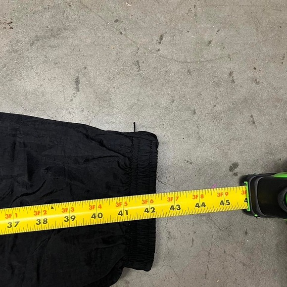 Vintage 90s black‎ tag lined baggy Nike track pants - Picture 6 of 7